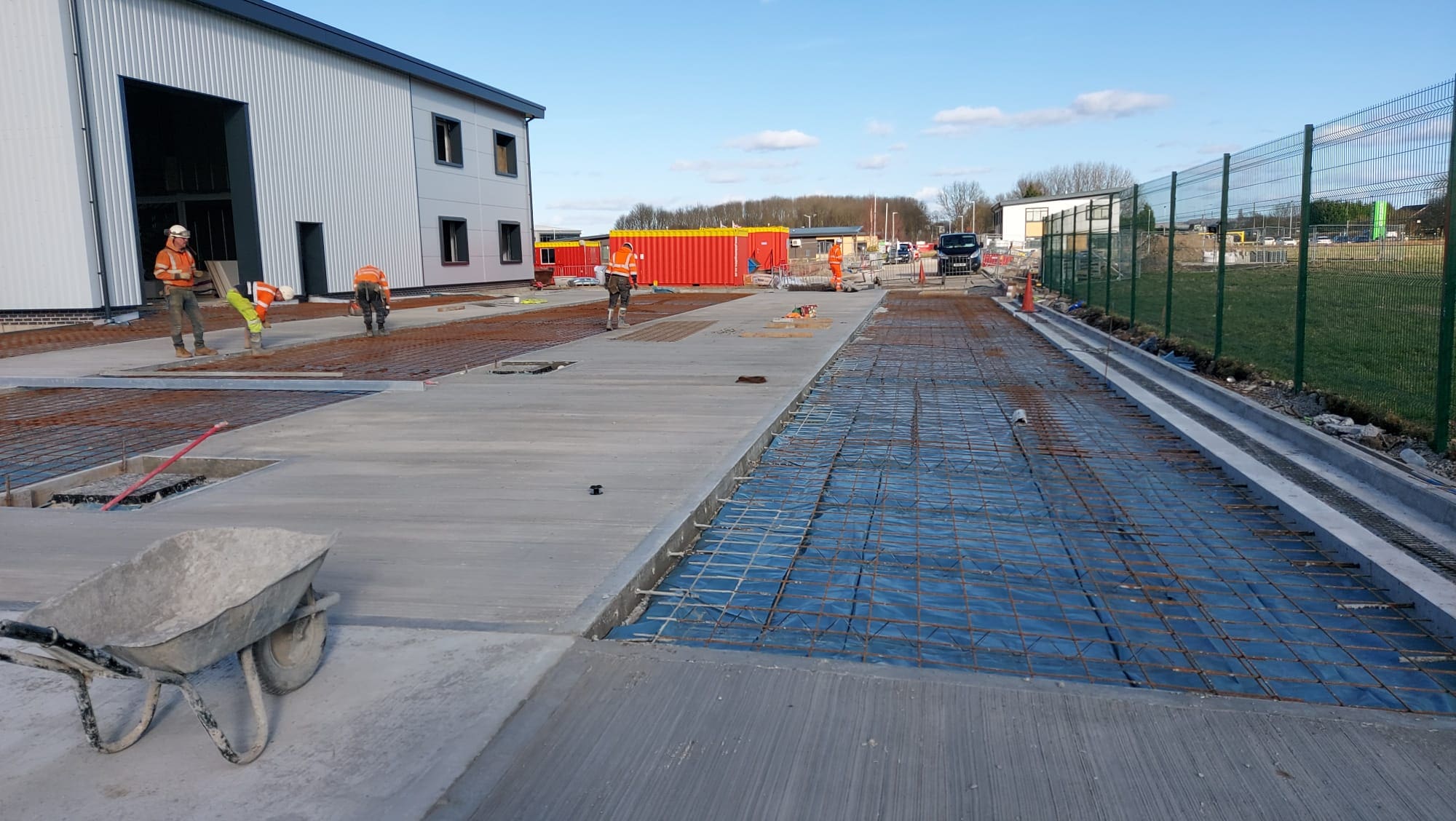 Brush Finish slabs - Hull