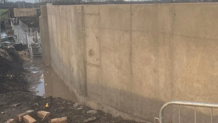 Bridge abutments